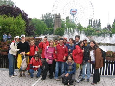 Foto di gruppo a Mirabilandia