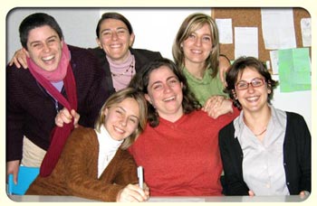 Staff della Cooperativa Percorsi Zebrati